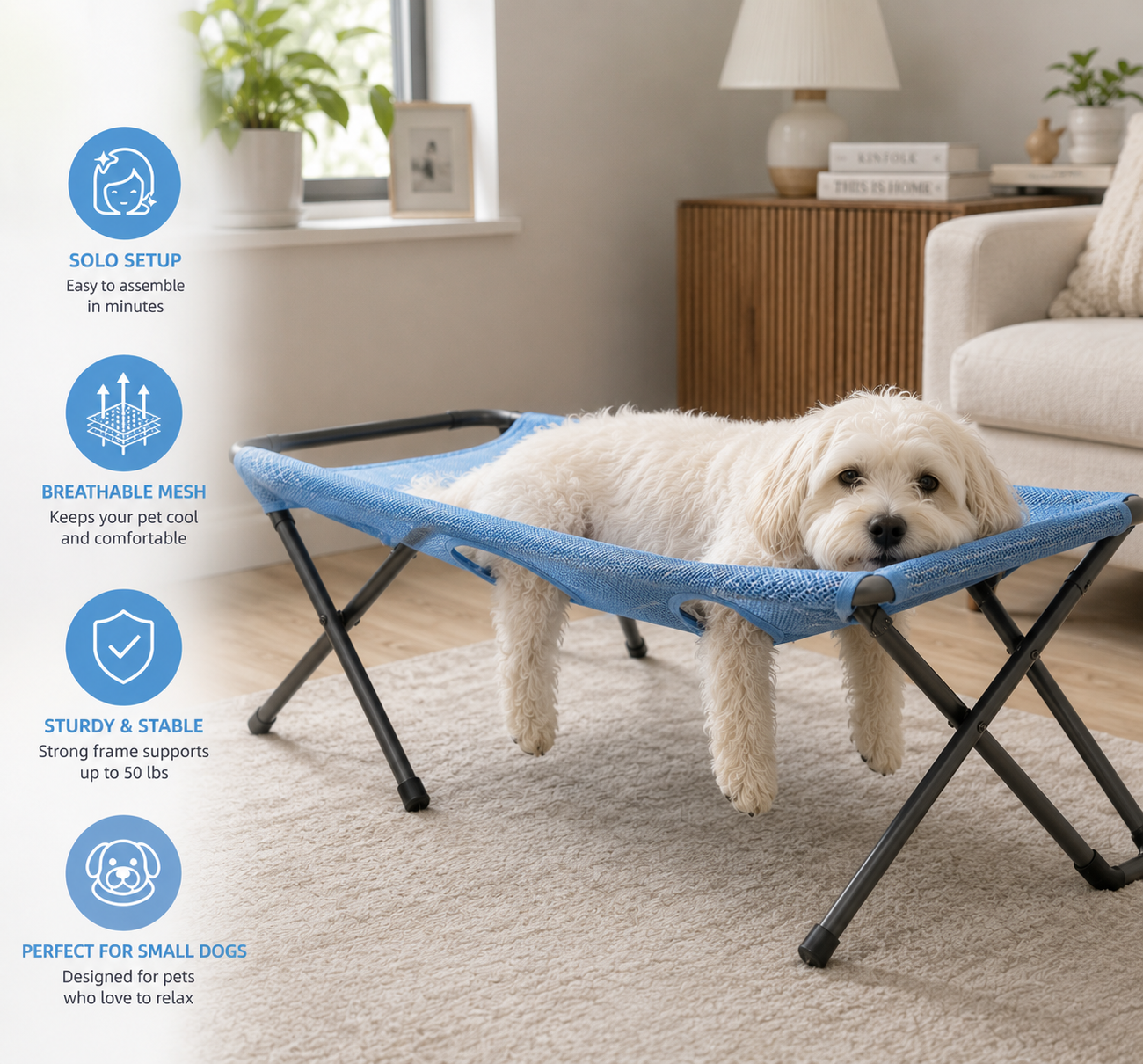 Groomly portable pet table