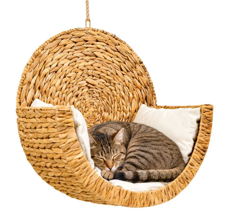 Nestlo - Handwoven cat bed