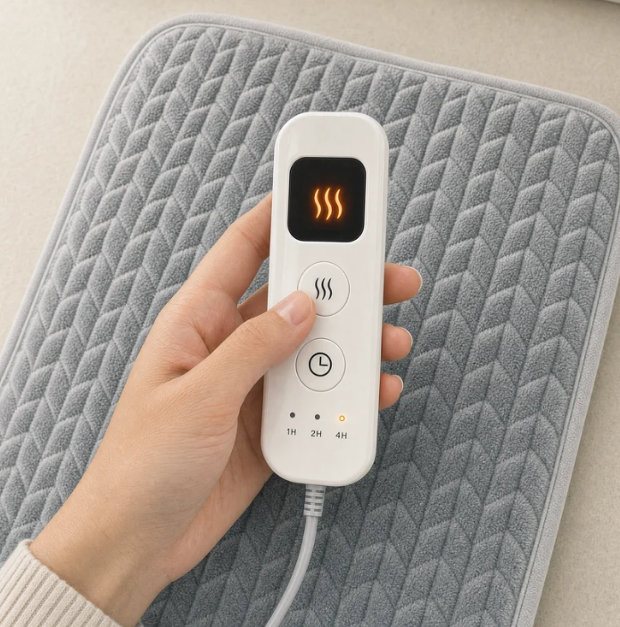 Heated chair pad